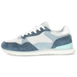 Blauwe sneakers