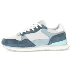 Blauwe sneakers