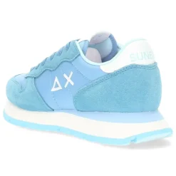 Blauwe sneakers