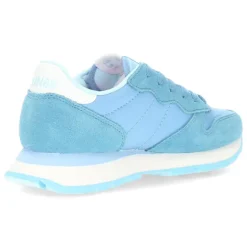 Blauwe sneakers