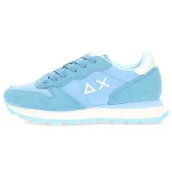Blauwe sneakers