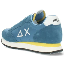 Blauwe sneakers