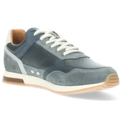 Blauwe sneakers