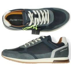 Blauwe sneakers
