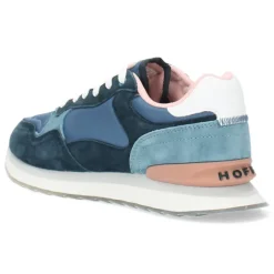 Blauwe sneakers