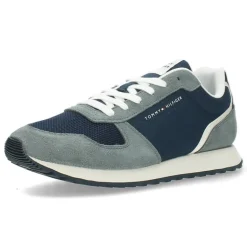 Blauwe sneakers