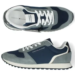 Blauwe sneakers