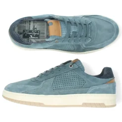 Blauwe sneakers