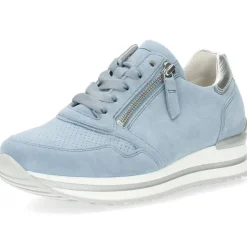 Blauwe sneakers