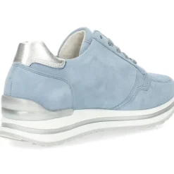 Blauwe sneakers
