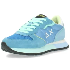Blauwe sneakers