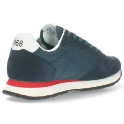 Blauwe sneakers