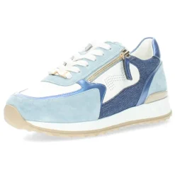 Blauwe sneakers