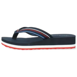 Blauwe teenslippers