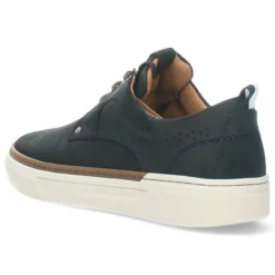 Blauwe veterschoenen