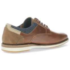 Cognac veterschoenen
