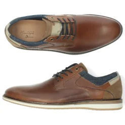 Cognac veterschoenen