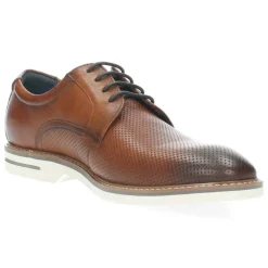 Cognac veterschoenen