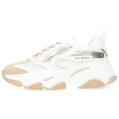 Crème kleurige sneakers