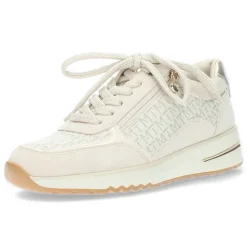 Crème kleurige sneakers