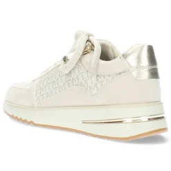 Crème kleurige sneakers