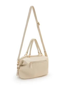Crèmekleurige handtas