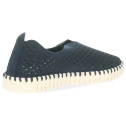 Donkerblauwe instappers