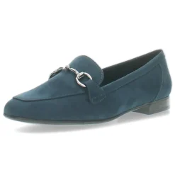 Donkerblauwe Mocassins