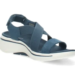 Donkerblauwe sandalen