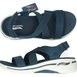 Donkerblauwe sandalen