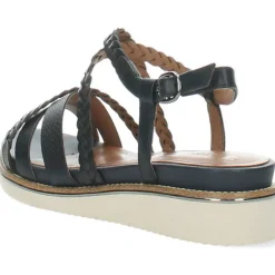 Donkerblauwe sandalen