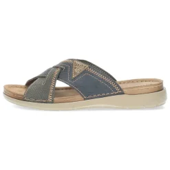 Donkerblauwe slippers