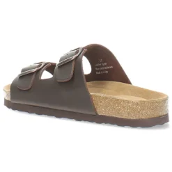 Donkerbruine slippers