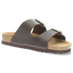 Donkerbruine slippers