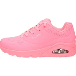 Fluo roze sneakers