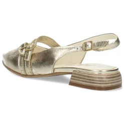 Gouden slingbacks
