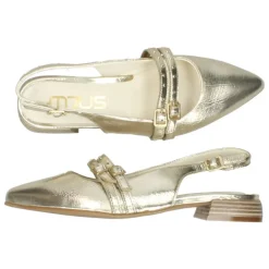 Gouden slingbacks