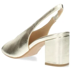 Gouden slingbacks