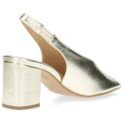 Gouden slingbacks