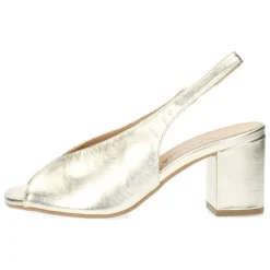 Gouden slingbacks