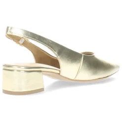 Gouden slingbacks