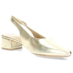 Gouden slingbacks
