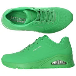 Grasgroene sneakers