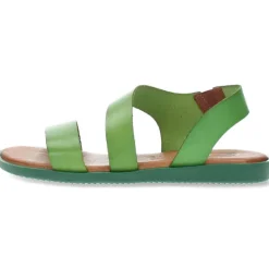 Groene sandalen