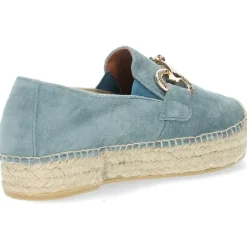 Jeansblauwe espadrilles
