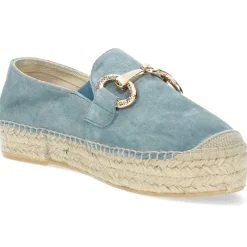 Jeansblauwe espadrilles