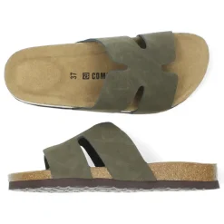 Khaki slippers