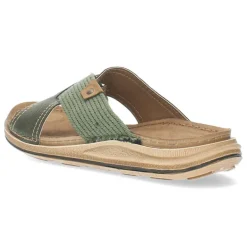 Khaki slippers