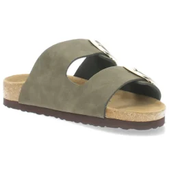 Khaki slippers