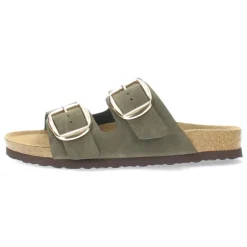 Khaki slippers